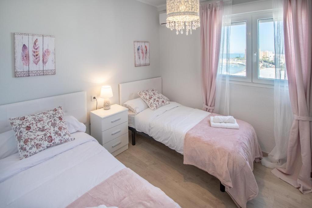 Apartamento Fenicia Con Aparcamiento Incluido Vistas Al Mar Cadiz Bagian luar foto